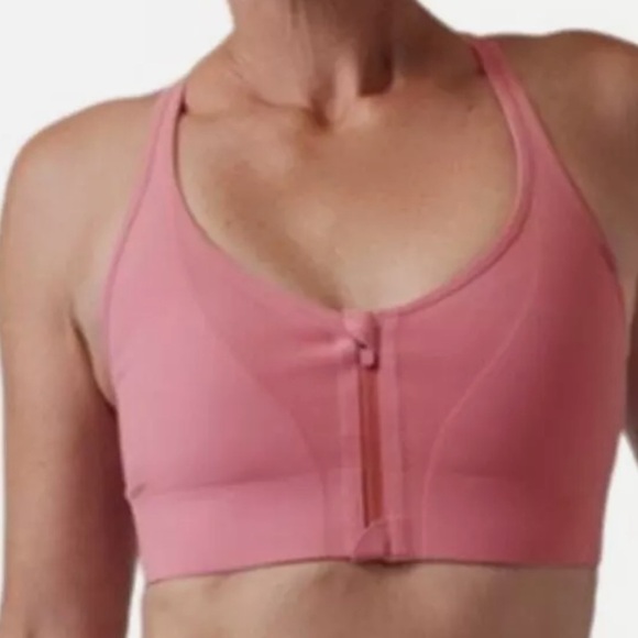 💎  Athleta Empower II Daily Bra Pink - Picture 1 of 9